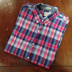 J. Crew Madras Dress Shirt
